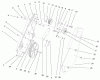 Toro 38425 (2500) - CCR 2500 Snowthrower, 1997 (7900001-7999999) Ersatzteile PULLEY & COVER ASSEMBLY