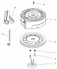 Toro 38425 (2500) - CCR 2500 Snowthrower, 1997 (7900001-7999999) Ersatzteile RECOIL STARTER ASSEMBLY NO. 590743 (OPTIONAL)