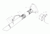 Toro 62933 - 5 hp Lawn Blower, 1982 (2000001-2999999) Ersatzteile BLOWER BAGGING KIT NODEL NO. 59084