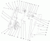 Toro 38429 (2450) - CCR 2450 Snowthrower, 2000 (200000001-200999999) Ersatzteile IMPELLER DRIVE ASSEMBLY
