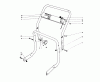 Toro 62933 - 5 hp Lawn Blower, 1982 (2000001-2999999) Ersatzteile HANDLE ASSEMBLY