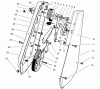Toro 38431 (3000) - CCR 3000 Snowthrower, 1997 (7900001-7999999) Ersatzteile DRIVE ASSEMBLY