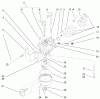 Toro 38436 (3000) - CCR 3000 Snowthrower, 1998 (8900001-8999999) Ersatzteile ENGINE ASSEMBLY (MODEL NO. 38430 & 38431) #3