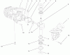Toro 38436 (3000) - CCR 3000 Snowthrower, 1998 (8900001-8999999) Ersatzteile ENGINE ASSEMBLY (MODEL NO. 38435 & 38436) #1