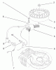 Toro 38436 (3000) - CCR 3000 Snowthrower, 1998 (8900001-8999999) Ersatzteile ENGINE ASSEMBLY (MODEL NO. 38435 & 38436) #2