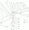 Toro 38436 (3000) - CCR 3000 Snowthrower, 1998 (8900001-8999999) Ersatzteile ENGINE ASSEMBLY (MODEL NO. 38435 & 38436) #5