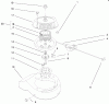 Toro 38435 (3000) - CCR 3000 Snowthrower, 1999 (9900001-9999999) Ersatzteile ENGINE ASSEMBLY (MODEL NO. 38430) #3