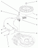 Toro 38435 (3000) - CCR 3000 Snowthrower, 1999 (9900001-9999999) Ersatzteile ENGINE ASSEMBLY (MODEL NO. 38435) #2