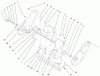 Toro 38433 (3000) - CCR 3000 Snowthrower, 1999 (9900001-9999999) Ersatzteile AUGER HOUSING ASSEMBLY