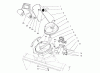 Toro 38435 (3000) - CCR 3000 Snowthrower, 1997 (7900001-7999999) Ersatzteile DISCHARGE CHUTE ASSEMBLY