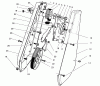 Toro 38435 (3000) - CCR 3000 Snowthrower, 1997 (7900001-7999999) Ersatzteile DRIVE ASSEMBLY