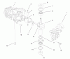 Toro 38435 (3000) - CCR 3000 Snowthrower, 1997 (7900001-7999999) Ersatzteile ENGINE ASSEMBLY MODEL NO. 47PT6-5 #1