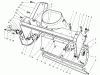 Toro 38435 (3000) - CCR 3000 Snowthrower, 1997 (7900001-7999999) Ersatzteile HOUSING ASSEMBLY