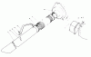 Toro 62933 - 5 hp Lawn Blower, 1984 (4000001-4999999) Ersatzteile BLOWER BAGGING KIT MODEL NO. 59084 (OPTIONAL)
