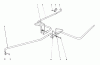 Toro 62933 - 5 hp Lawn Blower, 1984 (4000001-4999999) Ersatzteile HITCH KIT MODEL NO. 59087 (OPTIONAL)