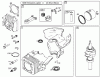 Toro 38445 (3650) - CCR 3650 Snowthrower, 2001 (210000001-210999999) Ersatzteile CYLINDER, PISTON, AND CONNECTING ROD ASSEMBLIES BRIGGS AND STRATTON