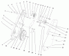 Toro 38441 (3650) - CCR 3650 Snowthrower, 2000 (200000001-200999999) Ersatzteile IMPELLER DRIVE ASSEMBLY