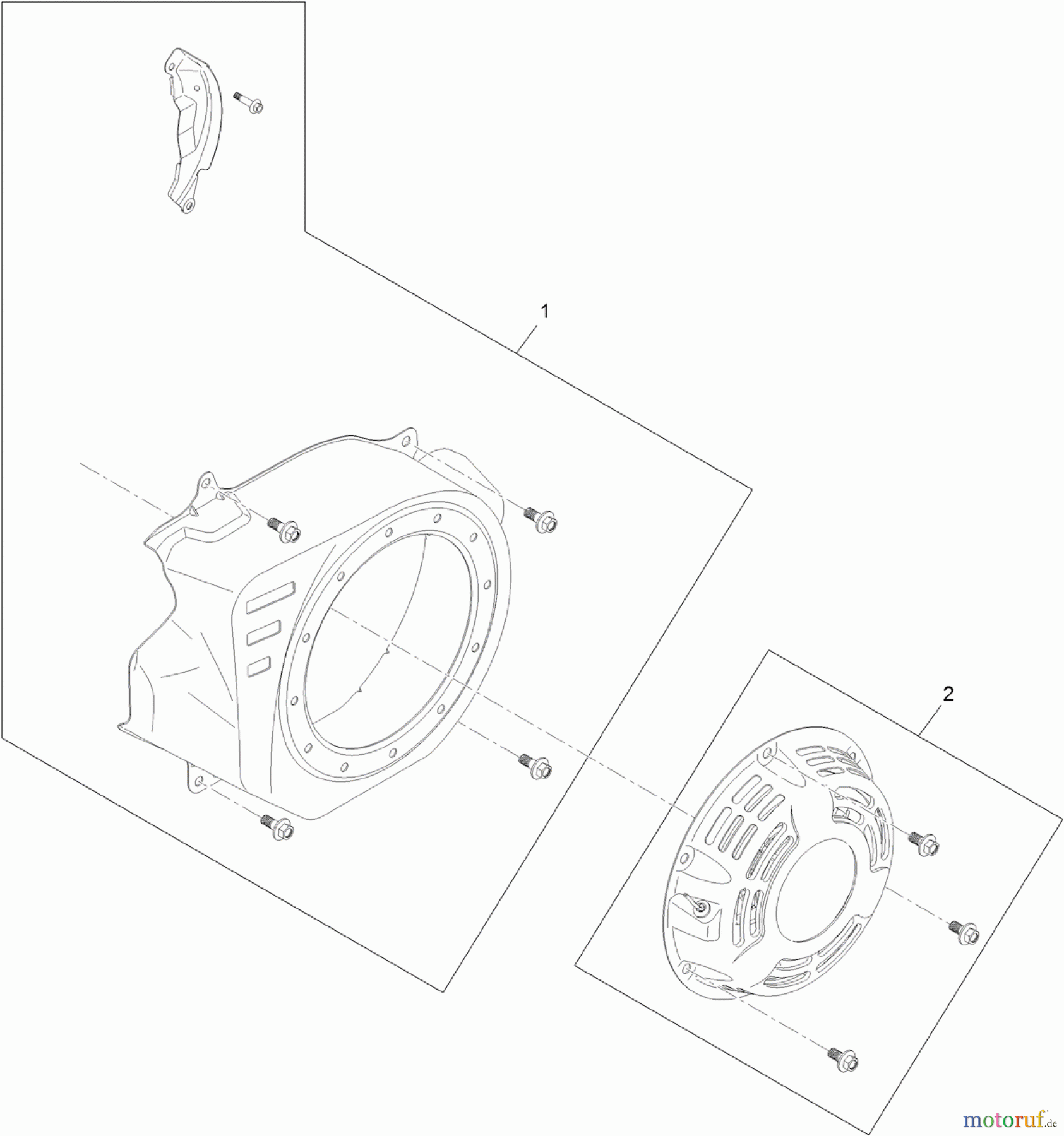 Toro Neu Snow Blowers/Snow Throwers Seite 1 38451 (621 R) - Toro Power Clear 621 R Snowthrower, 2013 (SN 313002000-313999999) ENGINE ASSEMBLY NO. 3