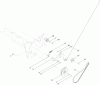 Toro 38452 (621 E) - Power Clear 621 E Snowthrower, 2013 (SN 313000001-313999999) Ersatzteile CLUTCH CABLE ASSEMBLY