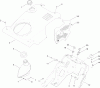 Toro 38453 - Power Clear Snowthrower, 2011 (311000001-311999999) Ersatzteile SHROUD ASSEMBLY