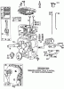 Toro 62933 - 5 hp Lawn Blower, 1988 (8000001-8999999) Ersatzteile ENGINE BRIGGS & STRATTON MODEL NO. 130202-1640-01 #1