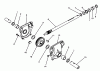 Toro 38500 (624) - 624 Power Shift Snowthrower, 1988 (8000001-8999999) Ersatzteile 24" AUGER GEARCASE ASSEMBLY NO. 62-0440