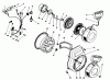 Toro 38505 (624) - 624 Power Shift Snowthrower, 1991 (1000001-1999999) Ersatzteile ENGINE NO. 68-8280 IGNITION ASSEMBLY