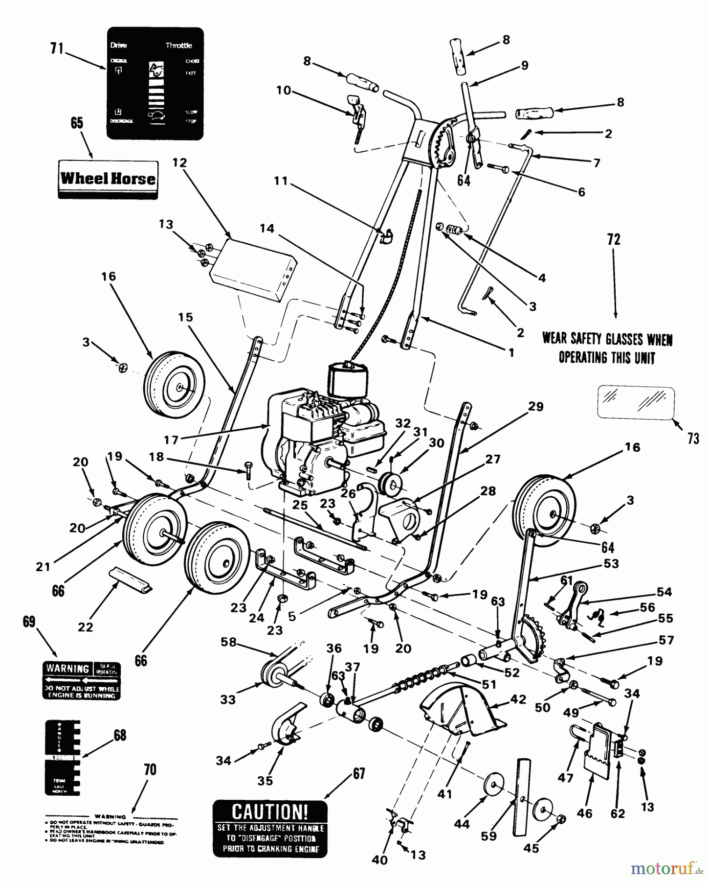 Toro Neu Edgers 34-30BC02 - Toro Edger/Trimmer, 1988 LAWN EDGER AND TRIMMER