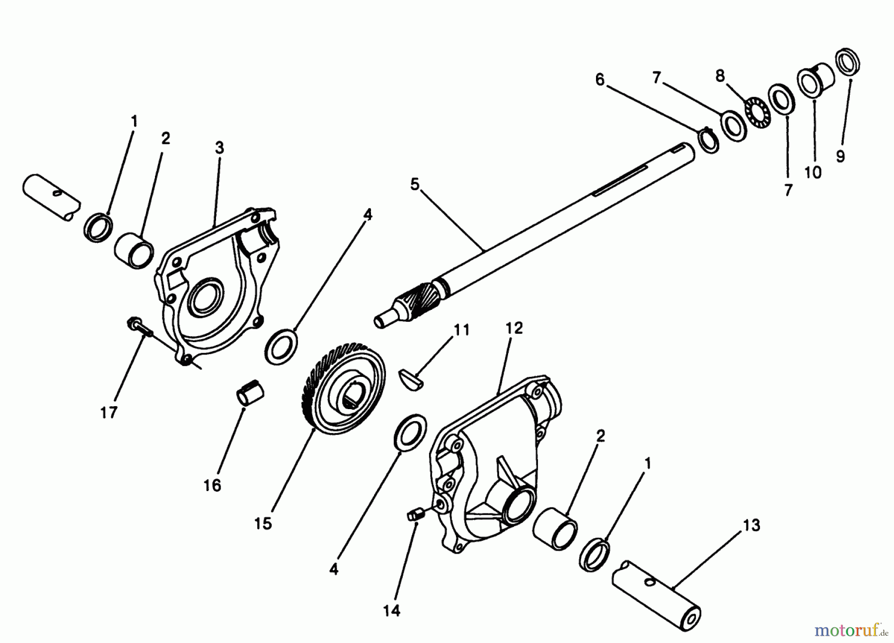 Toro Neu Snow Blowers/Snow Throwers Seite 1 38513 (624) - Toro 624 Power Shift Snowthrower, 1988 (8000001-8999999) 24