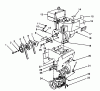 Toro 38510 (624) - 624 Power Shift Snowthrower, 1988 (8000001-8999999) Ersatzteile ENGINE ASSEMBLY