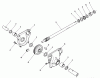 Toro 38510 (624) - 624 Power Shift Snowthrower, 1989 (9000001-9999999) Ersatzteile 24 INCH GEAR CASE ASSEMBLY