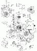 Toro 38510 (624) - 624 Power Shift Snowthrower, 1989 (9000001-9999999) Ersatzteile ENGINE TECUMSEH MODEL NO. H60-75504W