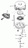 Toro 38510 (624) - 624 Power Shift Snowthrower, 1989 (9000001-9999999) Ersatzteile REWIND STARTER TECUMSEH NO. 590604