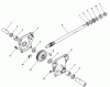 Toro 38510 (624) - 624 Power Shift Snowthrower, 1992 (2000001-2999999) Ersatzteile 24" AUGER GEARCASE ASSEMBLY NO. 66-8020