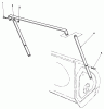 Toro 38510 (624) - 624 Power Shift Snowthrower, 1992 (2000001-2999999) Ersatzteile DRIFT BREAKER ASSEMBLY (OPTIONAL)