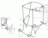Toro 38510 (624) - 624 Power Shift Snowthrower, 1992 (2000001-2999999) Ersatzteile SNOW CAB ASSEMBLY NO. 68-9500 (OPTIONAL)