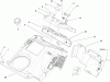 Toro 38515 (2450) - CCR 2450 GTS Snowthrower, 2005 (250000001-250999999) Ersatzteile UPPER SHROUD AND CONTROL PANEL ASSEMBLY