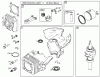 Toro 38515 (2450) - CCR 2450 GTS Snowthrower, 2006 (260000001-260999999) Ersatzteile CYLINDER, PISTON, AND CONNECTING ROD ASSEMBLIES BRIGGS AND STRATTON 084132-0120-E1