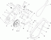 Toro 38515 (2450) - CCR 2450 GTS Snowthrower, 2006 (260000001-260999999) Ersatzteile IMPELLER DRIVE ASSEMBLY