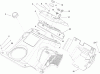 Toro 38515 (2450) - CCR 2450 GTS Snowthrower, 2007 (270000001-270010000) Ersatzteile SHROUD AND CONTROL PANEL ASSEMBLY
