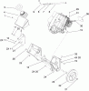 Toro 38515 (2450) - CCR 2450 GTS Snowthrower, 2009 (290000001-290999999) Ersatzteile ENGINE, GAS TANK AND FRAME ASSEMBLY