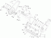 Toro 38515 (2450) - CCR 2450 GTS Snowthrower, 2009 (290000001-290999999) Ersatzteile ROTOR HOUSING AND SCRAPER ASSEMBLY