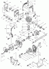 Toro 53030 - 8" Stick Edger, Curved Shaft (53032), 1998 (89000001-89999999) Ersatzteile ENGINE ASSEMBLY