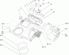 Toro 38516 (2450) - CCR 2450 GTS Snowthrower, 2006 (260010001-260999999) Ersatzteile SHROUD AND CONTROL PANEL ASSEMBLY