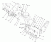Toro 38517 (3650) - CCR 3650 GTS Snowthrower, 2004 (240000001-240999999) Ersatzteile HOUSING AND SIDE PLATE ASSEMBLY