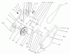 Toro 38517 (3650) - CCR 3650 GTS Snowthrower, 2004 (240000001-240999999) Ersatzteile IMPELLER DRIVE ASSEMBLY