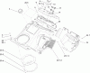Toro 38517 (3650) - CCR 3650 GTS Snowthrower, 2006 (260000001-260010000) Ersatzteile SHROUD AND CONTROL PANEL ASSEMBLY