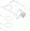 Toro 38517 (3650) - CCR 3650 GTS Snowthrower, 2007 (270000001-270010000) Ersatzteile UPPER SHROUD ASSEMBLY NO. 110-2188