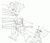 Toro 38518 (3650) - CCR 3650 GTS Snowthrower, 2004 (240000001-240999999) Ersatzteile CHUTE ASSEMBLY