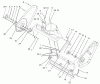 Toro 38518 (3650) - CCR 3650 GTS Snowthrower, 2004 (240000001-240999999) Ersatzteile HOUSING AND SIDE PLATE ASSEMBLY